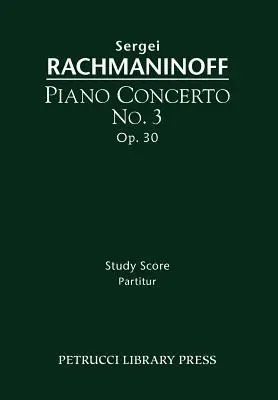 Concierto para piano nº 3, Op.30: Partitura de estudio - Piano Concerto No.3, Op.30: Study score