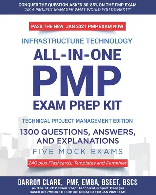 Todo-en-Uno PMP (R) EXAMEN PREP Kit, 1300 preguntas, respuestas y explicaciones, 240 Plus Flashcards, plantillas y folleto actualizado para enero 2021 Examen: Basado en - All-In-One PMP(R) EXAM PREP Kit,1300 Question, Answers, and Explanations, 240 Plus Flashcards, Templates and Pamphlet Updated for Jan 2021 Exam: Based