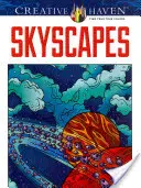 Libro para colorear de Creative Haven Skyscapes - Creative Haven Skyscapes Coloring Book