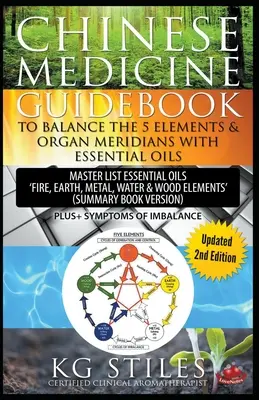 Guía de Medicina China Equilibra los 5 Elementos y los Meridianos de Órganos con Aceites Esenciales (Versión resumida) - Chinese Medicine Guidebook Balance the 5 Elements & Organ Meridians with Essential Oils (Summary Book Version)