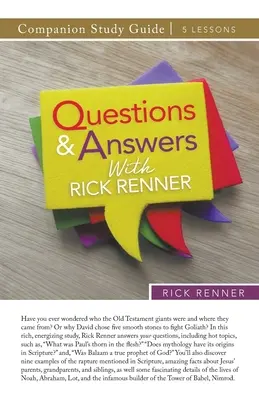 Preguntas y respuestas con Rick Renner Guía de Estudio - Questions and Answers With Rick Renner Study Guide