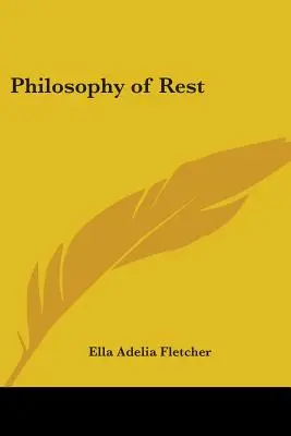 Filosofía del descanso - Philosophy of Rest