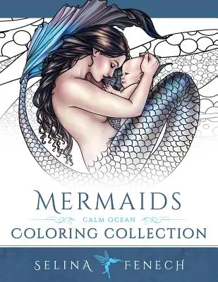 Sirenas - Colección para colorear Océano en calma - Mermaids - Calm Ocean Coloring Collection