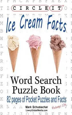 Enciérralo, Helados, Sopa de letras, Libro de puzzles - Circle It, Ice Cream Facts, Word Search, Puzzle Book