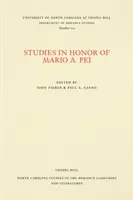 Estudios en honor de Mario A. Pei - Studies in Honor of Mario A. Pei