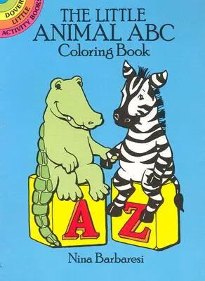 Libro para colorear El abecedario de los animalitos - The Little Animal ABC Coloring Book