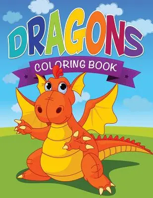 Libro para colorear de dragones - Dragons Coloring Book