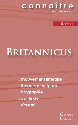 Fiche de lecture Britannicus de Racine (Analyse littraire de rfrence et rsum complet)