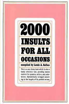 2000 insultos para todas las ocasiones - 2000 Insults for All Occasions