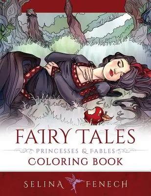 Cuentos de hadas, princesas y fábulas Libro para colorear - Fairy Tales, Princesses, and Fables Coloring Book