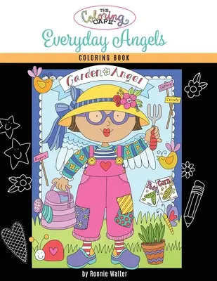 The Coloring Cafe-Angeles cotidianos - The Coloring Cafe-Everyday Angels