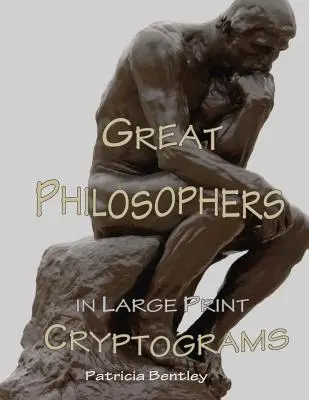 Grandes filósofos en criptogramas de gran formato - Great Philosophers in Large Print Cryptograms