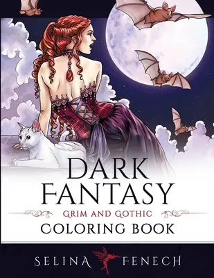 Libro para colorear de Fantasía Oscura - Dark Fantasy Coloring Book