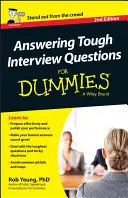 Cómo responder a preguntas difíciles en una entrevista para dummies - UK - Answering Tough Interview Questions for Dummies - UK