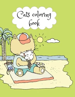 Libro para colorear de gatos - Cats coloring book