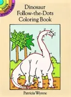 Libro para colorear «Sigue los puntos» de dinosaurios - Dinosaur Follow-The-Dots Coloring Book