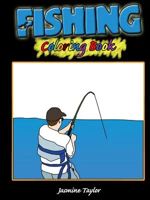 Libro para colorear de Pesca - Fishing Coloring Book