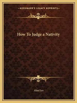 Cómo juzgar un Nacimiento - How to Judge a Nativity