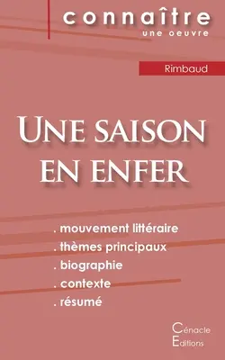 Fiche de lecture Une saison en enfer de Rimbaud (Analyse littraire de rfrence et rsum complet)