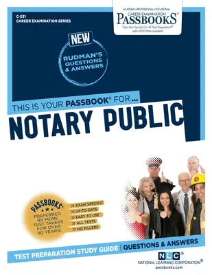 Notario público, 531: Guía de estudio de cartillas - Notary Public, 531: Passbooks Study Guide