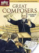 Libro para colorear de Grandes Compositores - Great Composers Coloring Book