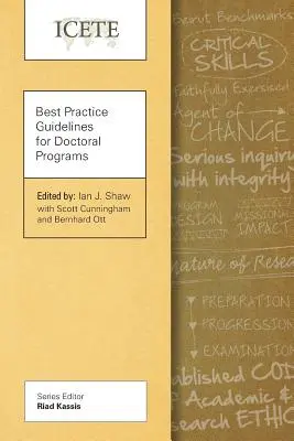 Guía de buenas prácticas para programas de doctorado - Best Practice Guidelines for Doctoral Programs