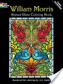 William Morris Stained Glass Coloring Book