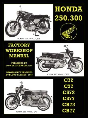 Honda Motorcycles Manual de taller 250-305 Twin 1960-1969 - Honda Motorcycles Workshop Manual 250-305 Twins 1960-1969