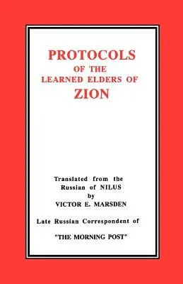 Los protocolos de los sabios de Sion - The Protocols of the Learned Elders of Zion