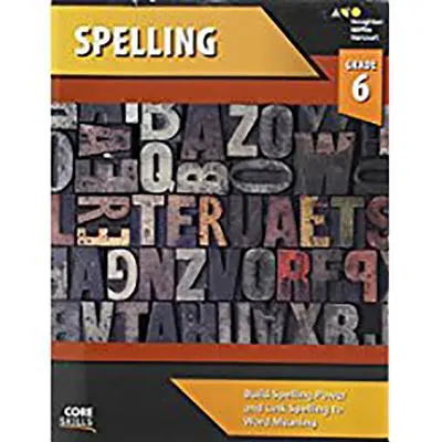 Cuaderno de ejercicios de ortografía básica Grado 6 - Core Skills Spelling Workbook Grade 6