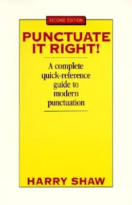 Puntuar bien - Punctuate It Right