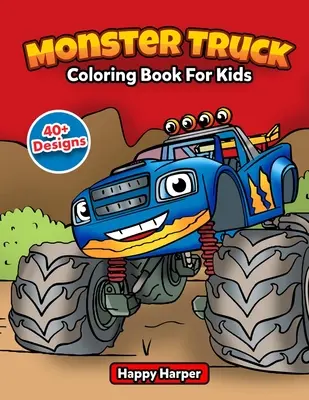 Libro para colorear de Monster Truck - Monster Truck Coloring Book