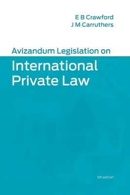 Avizandum Legislación sobre Derecho Internacional Privado - Avizandum Legislation on International Private Law