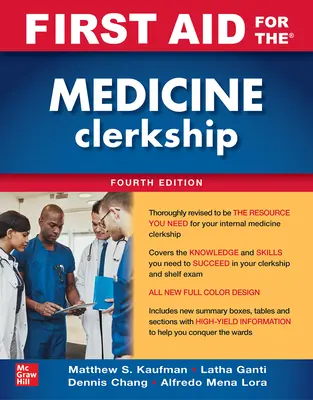 First Aid for the Medicine Clerkship, cuarta edición - First Aid for the Medicine Clerkship, Fourth Edition