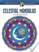 Libro para colorear de Creative Haven Mandalas Celestiales - Creative Haven Celestial Mandalas Coloring Book