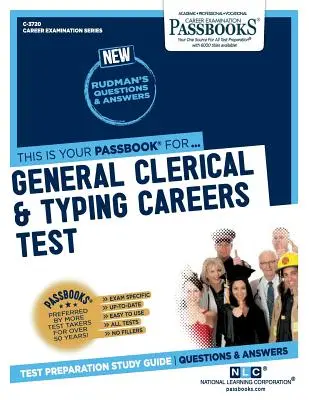 Test de Carreras Administrativas y Mecanográficas, 3720 - General Clerical & Typing Careers Test, 3720