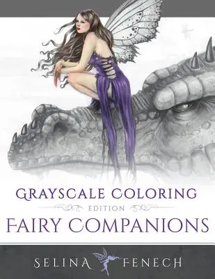 Compañeros de hadas - Edición para colorear en escala de grises - Fairy Companions - Grayscale Coloring Edition