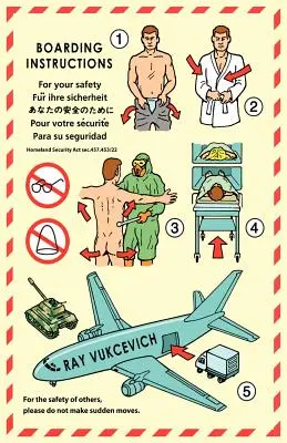 Instrucciones de embarque - Boarding Instructions