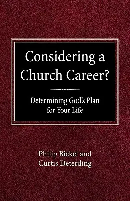 ¿Pensando en una carrera eclesiástica? Cómo determinar el plan de Dios para su vida - Considering A Church Career? Determining God's Plan For Your Life