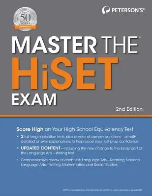 Dominar el examen Hiset, 2ª edición - Master the Hiset Exam, 2nd Edition