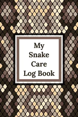 Mi Cuaderno de Cuidados de Serpientes: Hábitat saludable para reptiles - Necesidades de las serpientes mascota - Diario fácil de usar - My Snake Care Log Book: Healthy Reptile Habitat - Pet Snake Needs - Daily Easy To Use