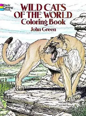 Libro para colorear de Gatos Salvajes del Mundo - Wild Cats of the World Coloring Book