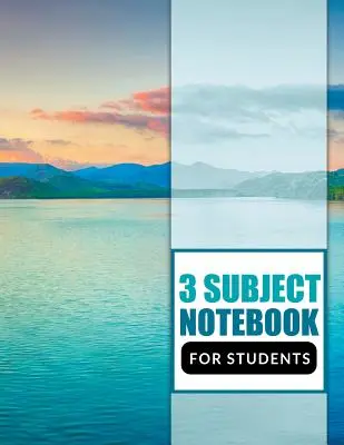 Cuaderno de 3 materias para estudiantes - 3 Subject Notebook For Students