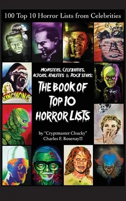 El libro de las diez mejores listas de terror (tapa dura) - The Book of Top Ten Horror Lists (hardback)