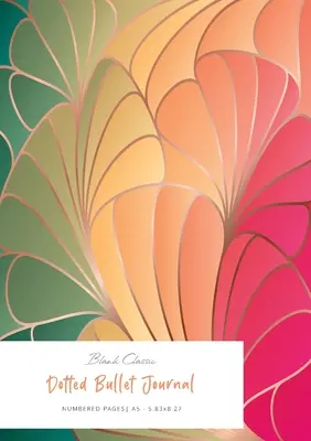 Bullet Journal de puntos: A5 mediano - 5.83X8.27 (Ramillete de vidrieras) - Dotted Bullet Journal: Medium A5 - 5.83X8.27 (Stained Glass Bouquet)