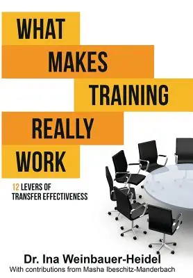 Lo que hace que la formación funcione de verdad: 12 palancas de la eficacia de la transferencia - What Makes Training Really Work: 12 Levers of Transfer Effectiveness