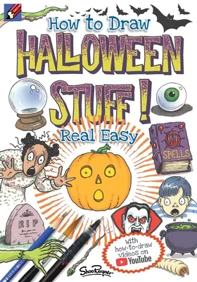 Cómo dibujar cosas de Halloween muy fácil - How to Draw Halloween Stuff Real Easy