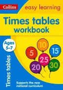 Collins Easy Learning Age 5-7 -- Libro de trabajo de las tablas de multiplicar Ages 5-7. New Edition Nueva Edición - Collins Easy Learning Age 5-7 -- Times Tables Workbook Ages 5-7: New Edition