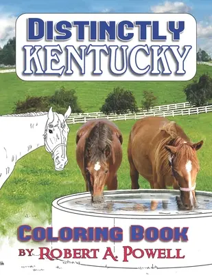 Distinctly Kentucky: Libro para colorear - Distinctly Kentucky: Coloring Book