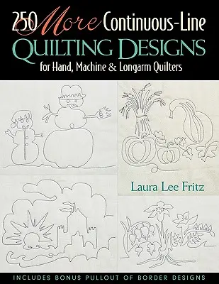 250 diseños más de acolchado en línea continua - 250 More Continuous-Line Quilting Design